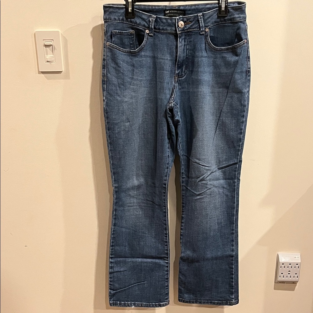 Lee Women's Classic Blue Straight Leg Jeans